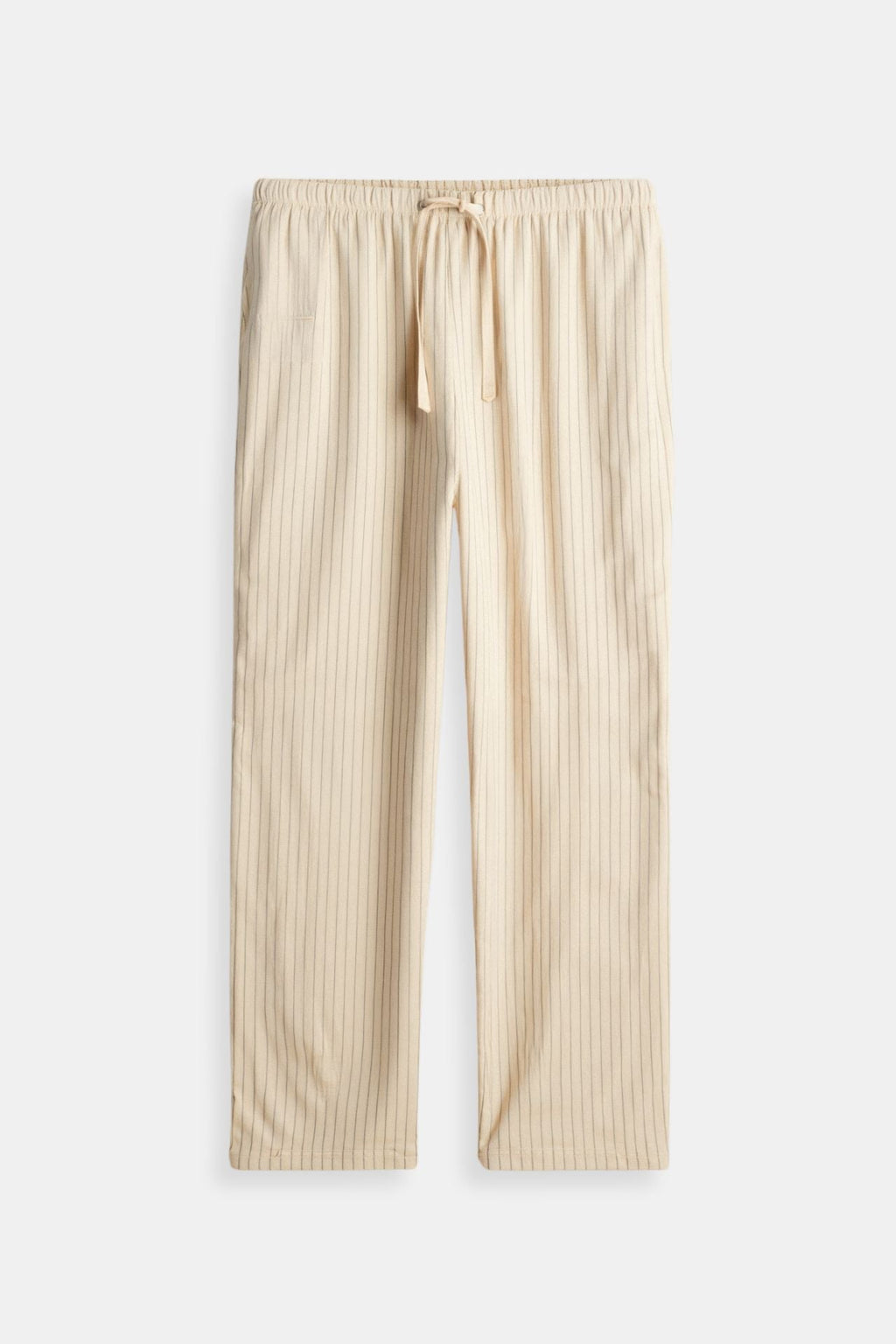 Breathable Solid Drawstring Linen Pants