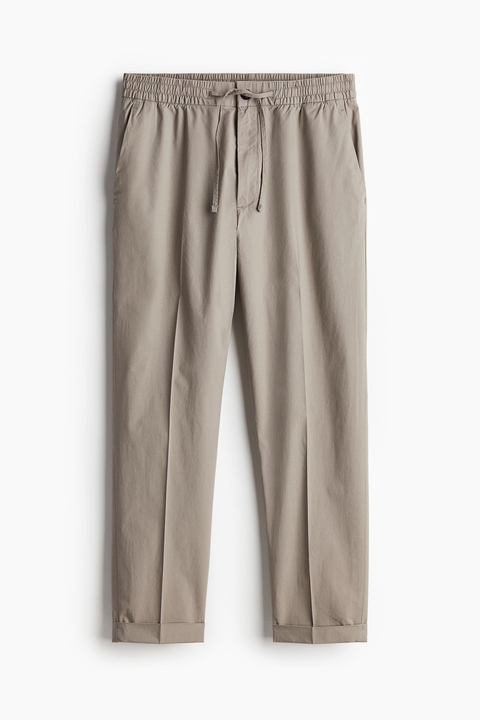 Casual Regular Straight Cotton Pants